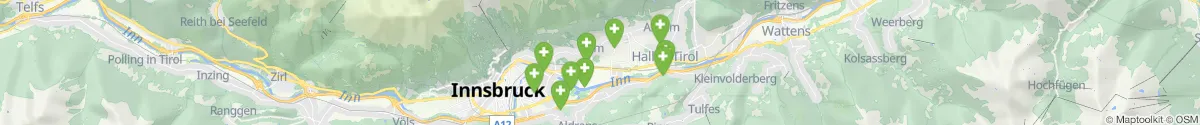 Map view for Pharmacies emergency services nearby Rum (Innsbruck  (Land), Tirol)